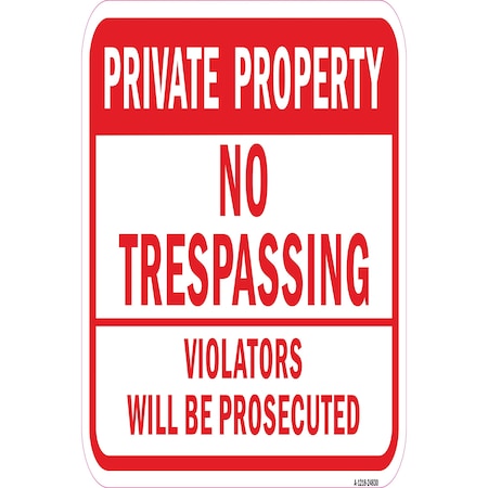Signmission Safety Sign, 12 in Height, Aluminum, 24830 A-1218-24830